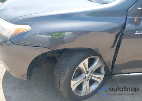 2013 Toyota Highlander Limited V6 z USA, uszkodzony, nr VIN 5TDDK3EH9DS273940